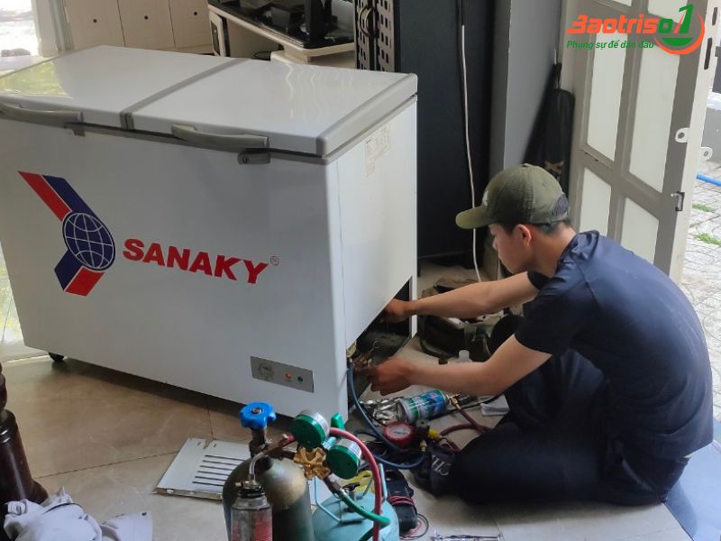 Baotriso1 sửa tủ đông tại Thanh Xuân giá rẻ