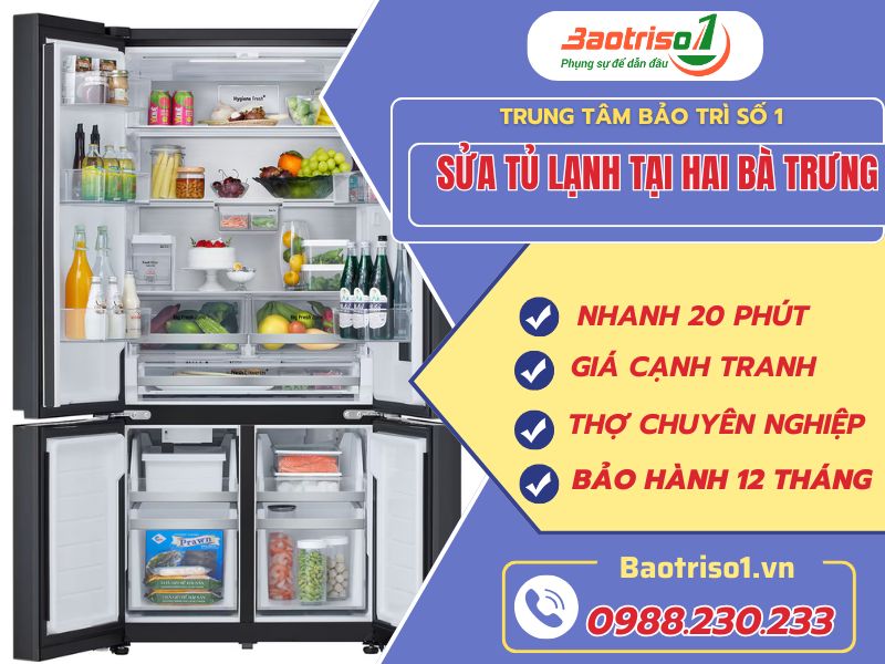 Sửa Tủ Lạnh Tại Hai Bà Trưng