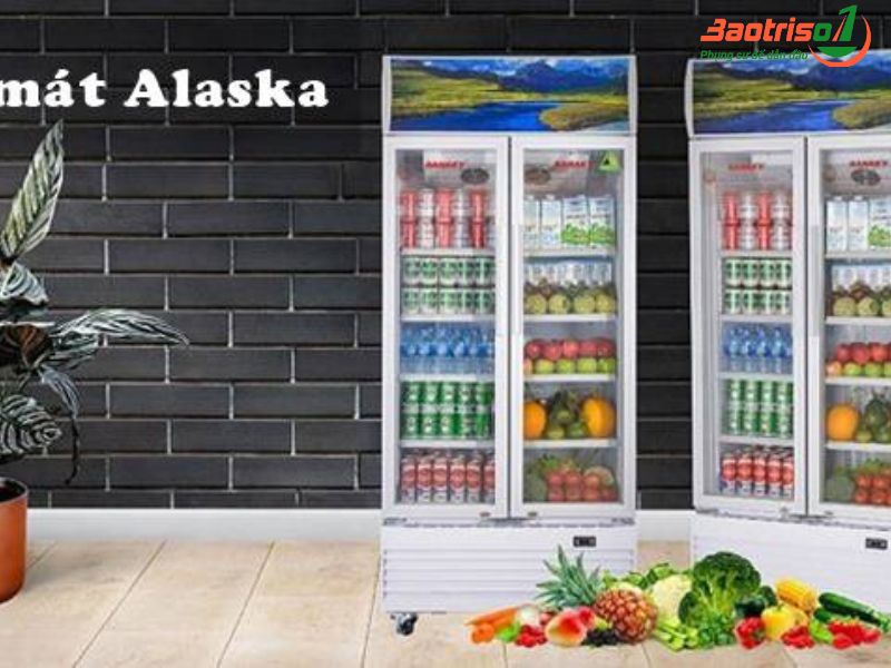 Dịch vụ sửa tủ mát Alaska 2 cánh, 4 cánh uy tín tại Baotrriso1 