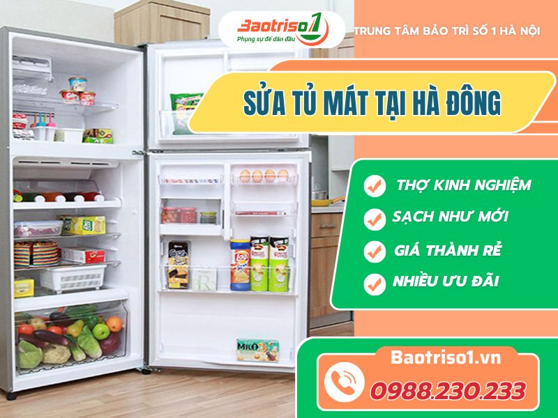 Sửa tủ mát tại Hà Đông