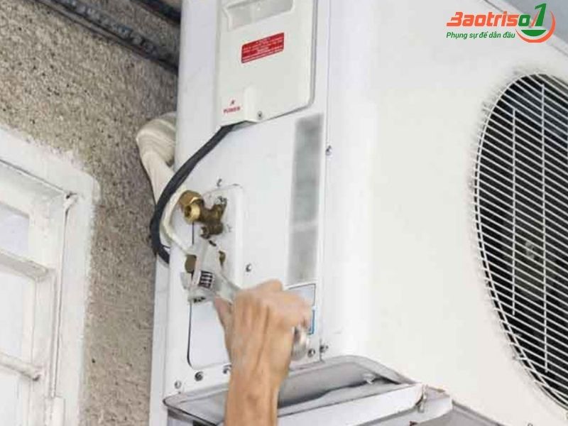 Baotriso1 chuyên tháo lắp điều hòa với quy trình đạt chuẩn