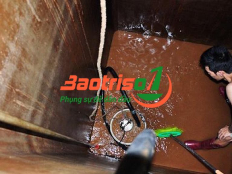 Dấu hiệu cần thau bể nước ngầm tại Đống Đa Dấu hiệu cần thau bể nước ngầm tại Đống Đa