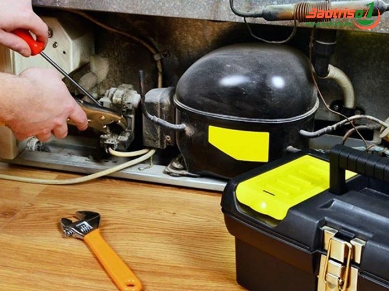 Cách thay Block tủ lạnh mới Cách thay Block tủ lạnh mới