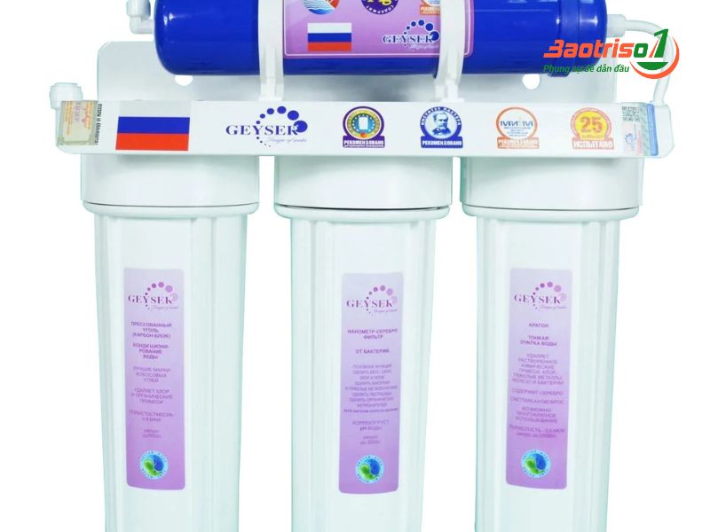 Hướng dẫn thay lõi lọc nước Geyser tại nhà đơn giản