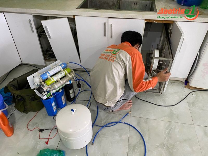Baotriso1 cam kết dịch vụ thay lõi lọc nước giá tốt, chuyên nghiệp