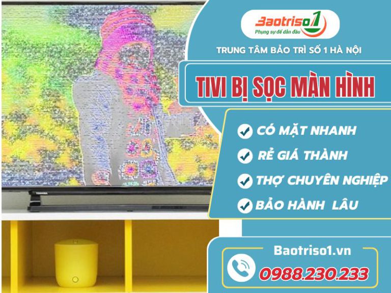 Tivi bị sọc màn hình - Địa chỉ sửa uy tín, giá rẻ