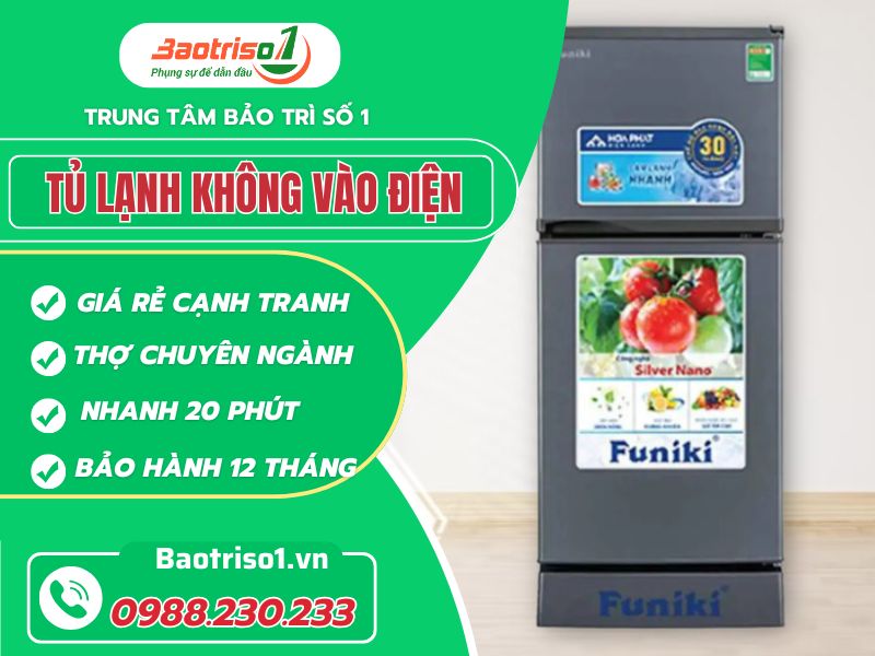 Tại sao tủ lạnh không vào điện và cách sửa đơn giản tại nhà Tại sao tủ lạnh không vào điện và cách sửa đơn giản tại nhà