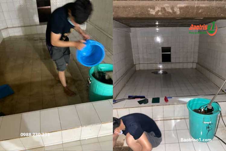 Cách thau bể nước ngầm Cách thau bể nước ngầm
