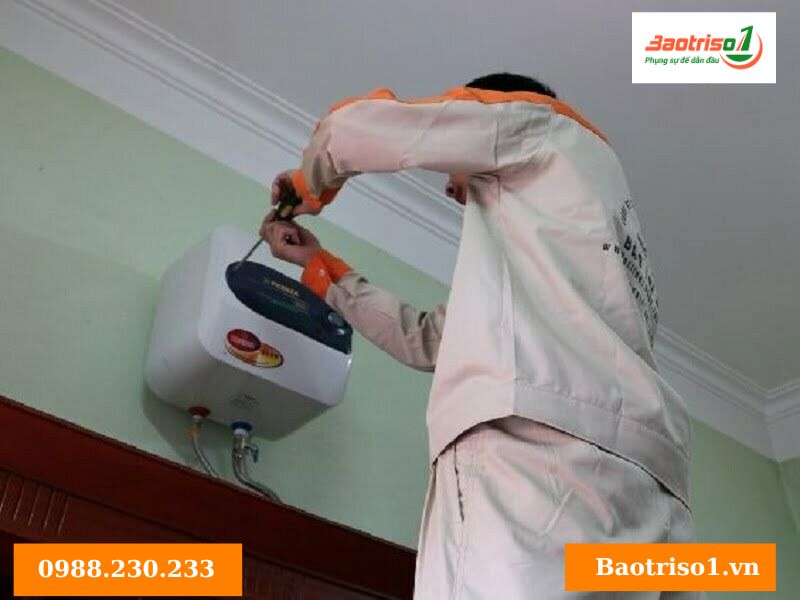 Các bước vệ sinh bình nóng lạnh Sunhouse đúng cách
