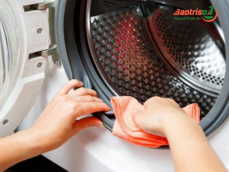 Hướng dẫn cách vệ sinh máy giặt Hitachi cửa ngang Hướng dẫn cách vệ sinh máy giặt Hitachi cửa ngang