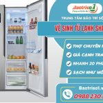 Ve Sinh Tu Lanh Sharp Baotriso1