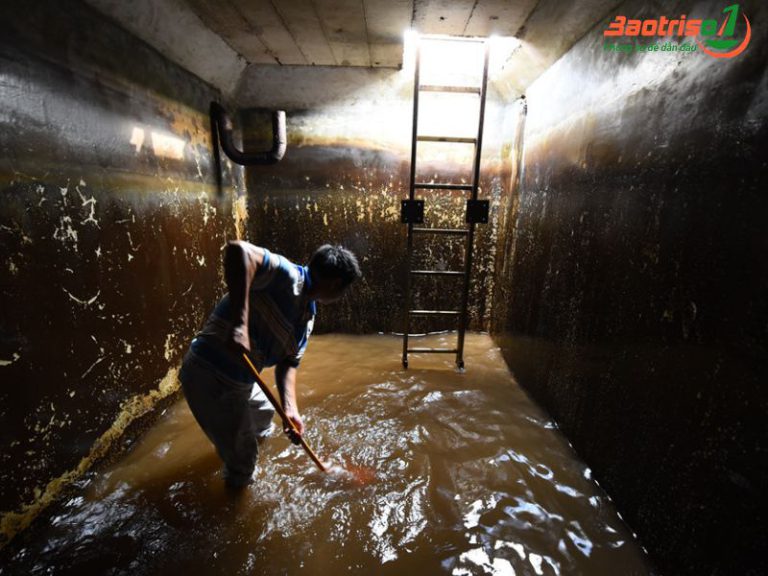 Cách thau rửa bể nước ngầm tại nhà Cách thau rửa bể nước ngầm tại nhà