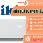 Dieu Hoa De Bao Nhieu Do