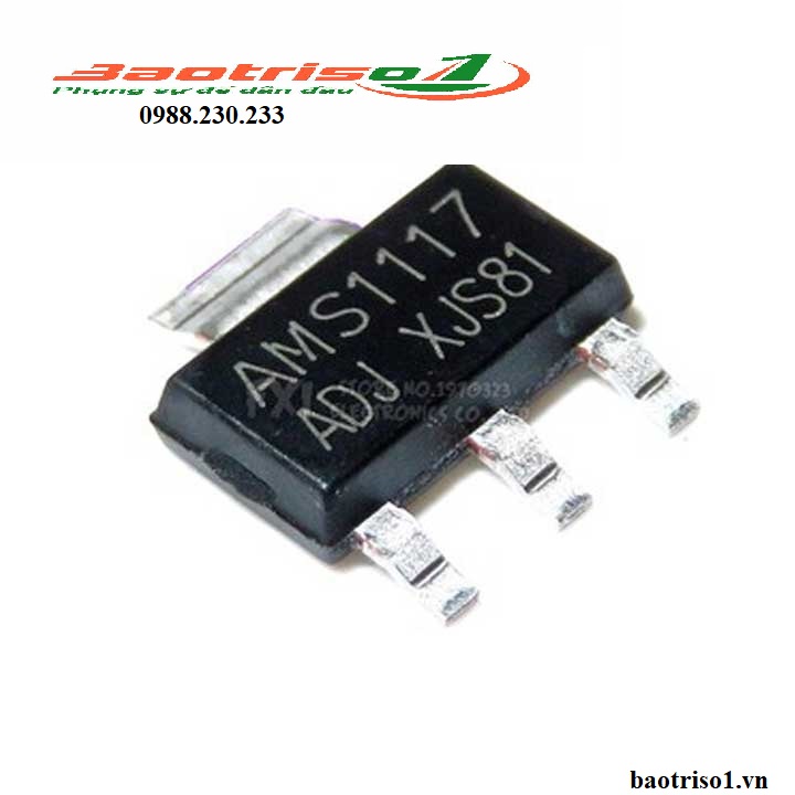 hình ảnh thực tế IC Nguồn AMS1117