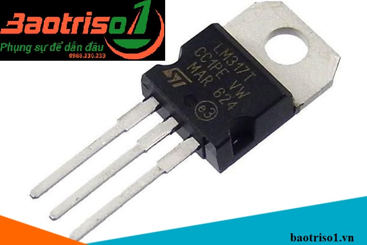 hình ảnh thực tế IC ổn áp LM317 1.2-37V