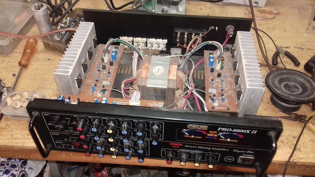 Sửa Amply nội địa tại nhà Hà Nội