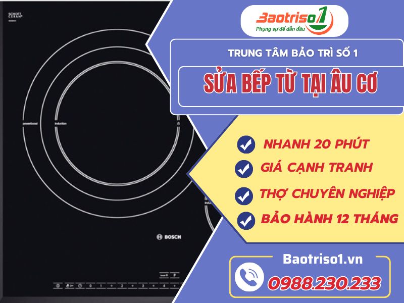 Sửa bếp từ tại Âu Cơ chất lượng - Giải pháp hiệu quả cho ngôi nhà Baotriso1