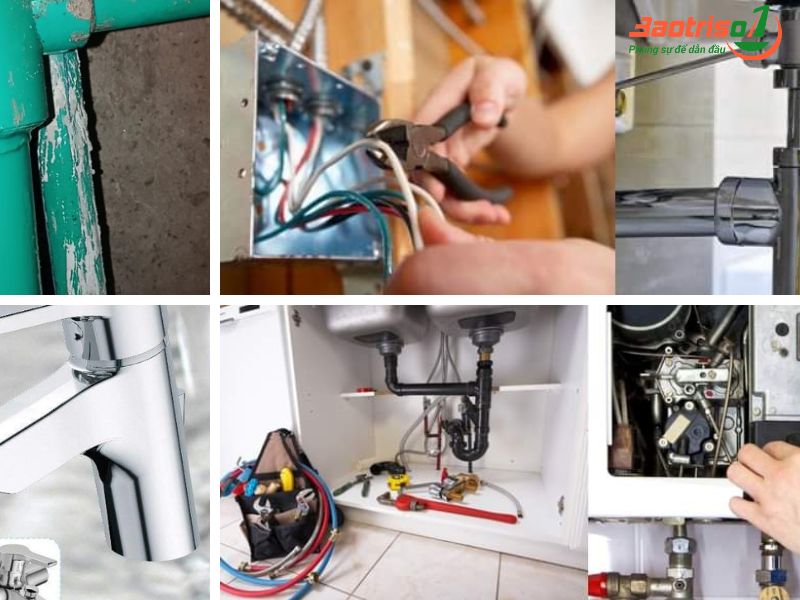 Dịch vụ sửa điện nước tại nhà tất cả các hạng mục