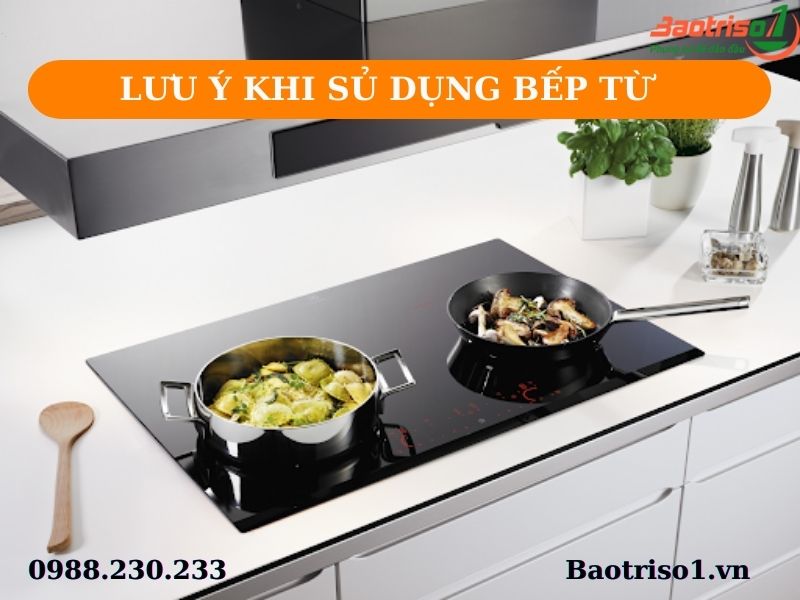 Những lưu ý khi sử dụng bếp từ hạn chế bị lỗi Những lưu ý khi sử dụng bếp từ hạn chế bị lỗi