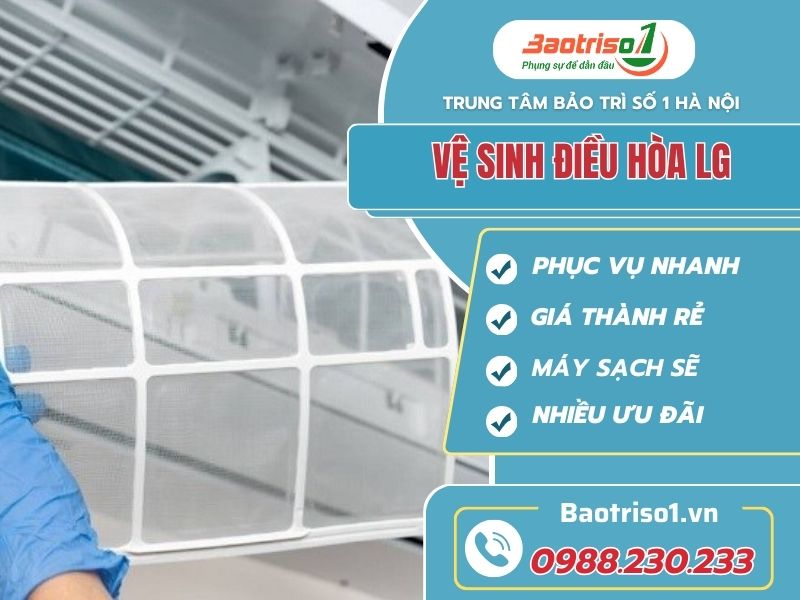 Vệ sinh điều hoà LG tại nhà uy tín, ưu đãi ngay 20% Vệ sinh điều hoà LG tại nhà uy tín, ưu đãi ngay 20%