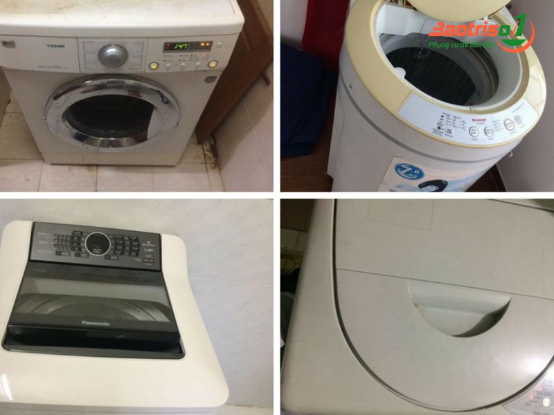 Dịch vụ sửa chữa máy giặt tại nhà các thương hiệu