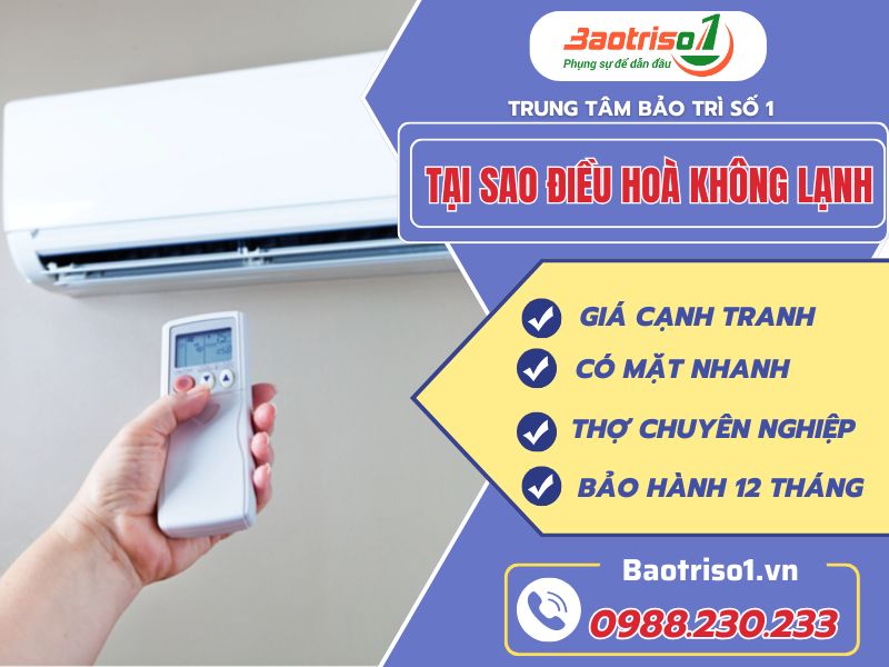 Tại Sao điều Hoà Không Lạnh Baotriso1