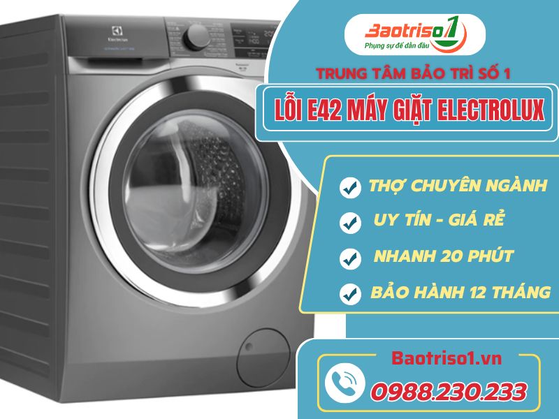 Lỗi E42 Máy Giặt Electrolux (2)