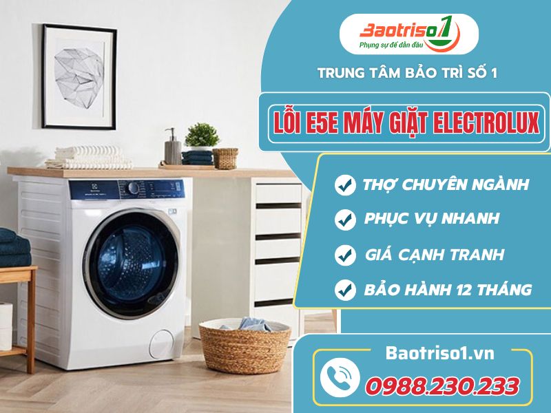 Lỗi E5e Máy Giặt Electrolux