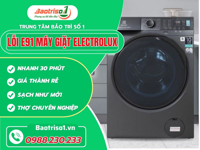 Lỗi E91 Máy Giặt Electrolux