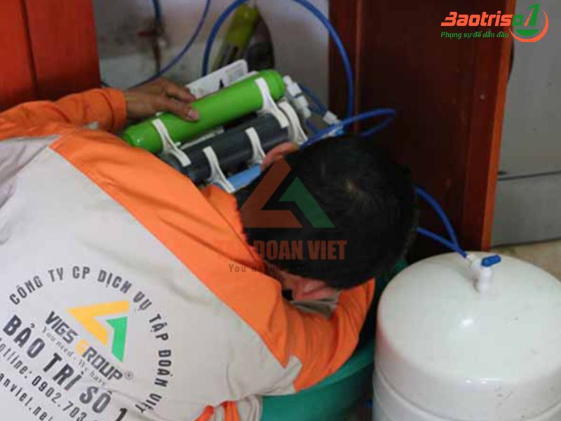 Cam kết sửa máy lọc nước bị lỗi e khí từ Baotriso1