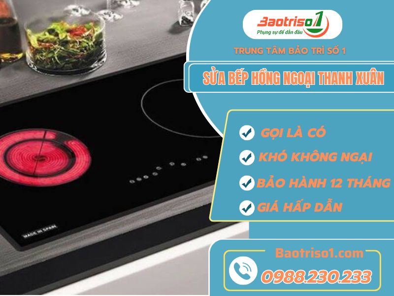 Sửa bếp hồng ngoại Thanh Xuân uy tín, giá rẻ Sửa bếp hồng ngoại Thanh Xuân uy tín, giá rẻ