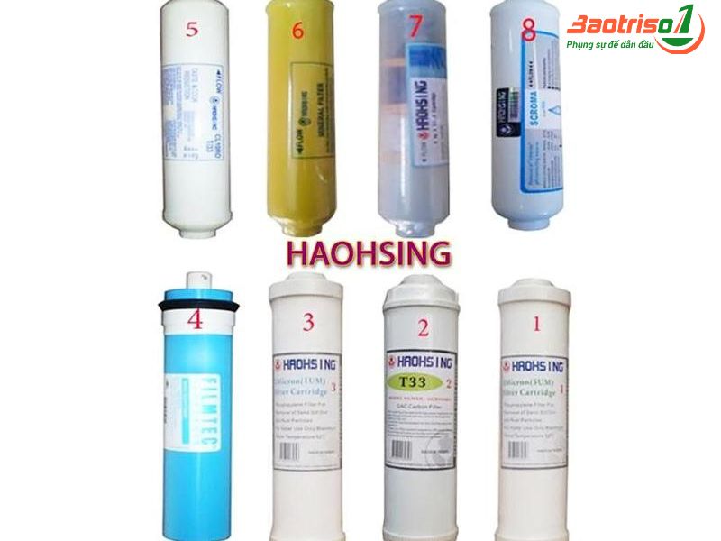 Baotriso1 hướng dẫn thay lõi lọc nước hãng Haohsing tại nhà