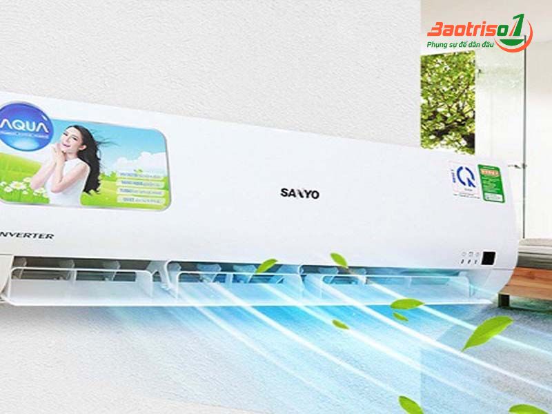 Bật mí 5 cách vệ sinh máy lạnh Sanyo sạch bóng tại Baotriso1