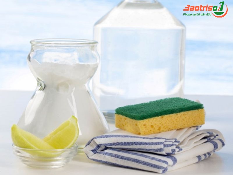 Dụng cụ cần thiết để tự vệ sinh máy giặt tại nhà