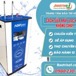 Cach Sua May Loc Nuoc Khong Chay Baotriso1