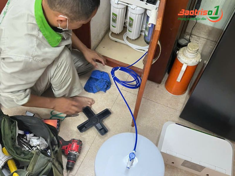 Cam kết dịch vụ lắp đặt máy lọc nước chất lượng từ Baotriso1