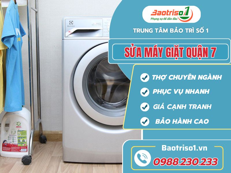 Baotriso1 dịch vụ sửa máy giặt quận 7 đáng tin cậy, giá hợp lý