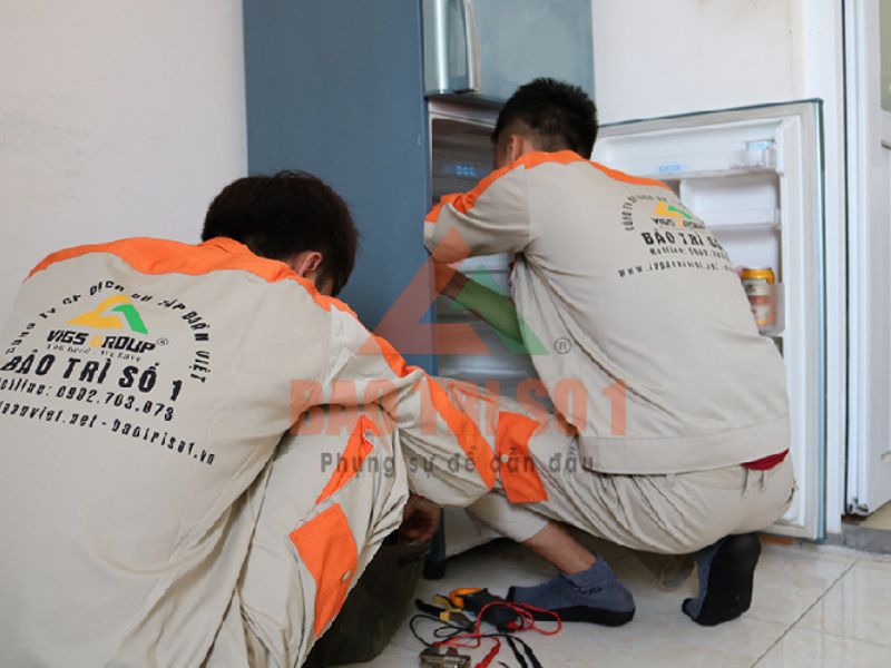Baotriso1 cam kết dịch vụ sửa tủ lạnh chuyên nghiệp, uy tín