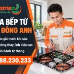 sửa bếp từ tại Đông Anh